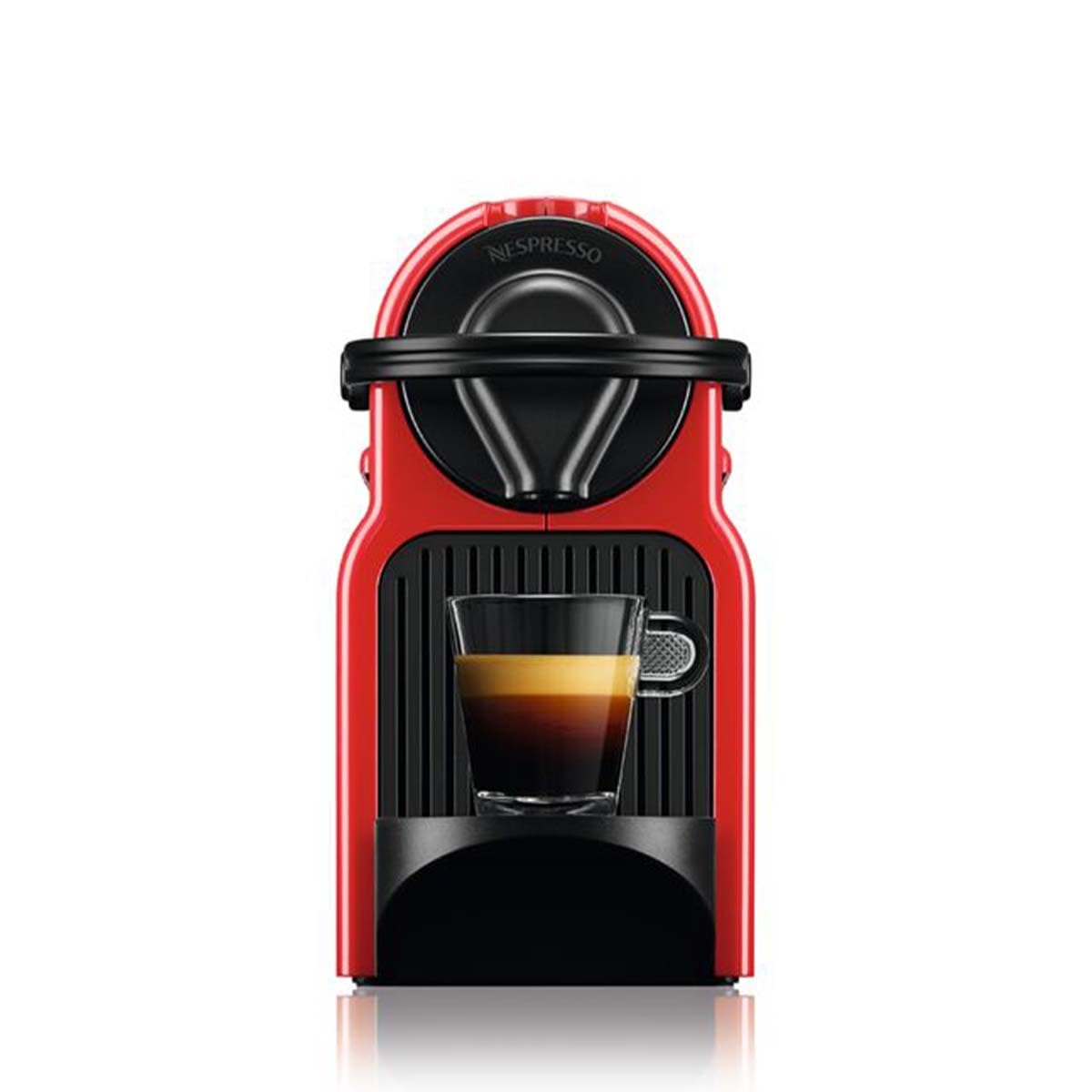 Monero Inissia – Machine à Café à Capsules, Rouge Rubis