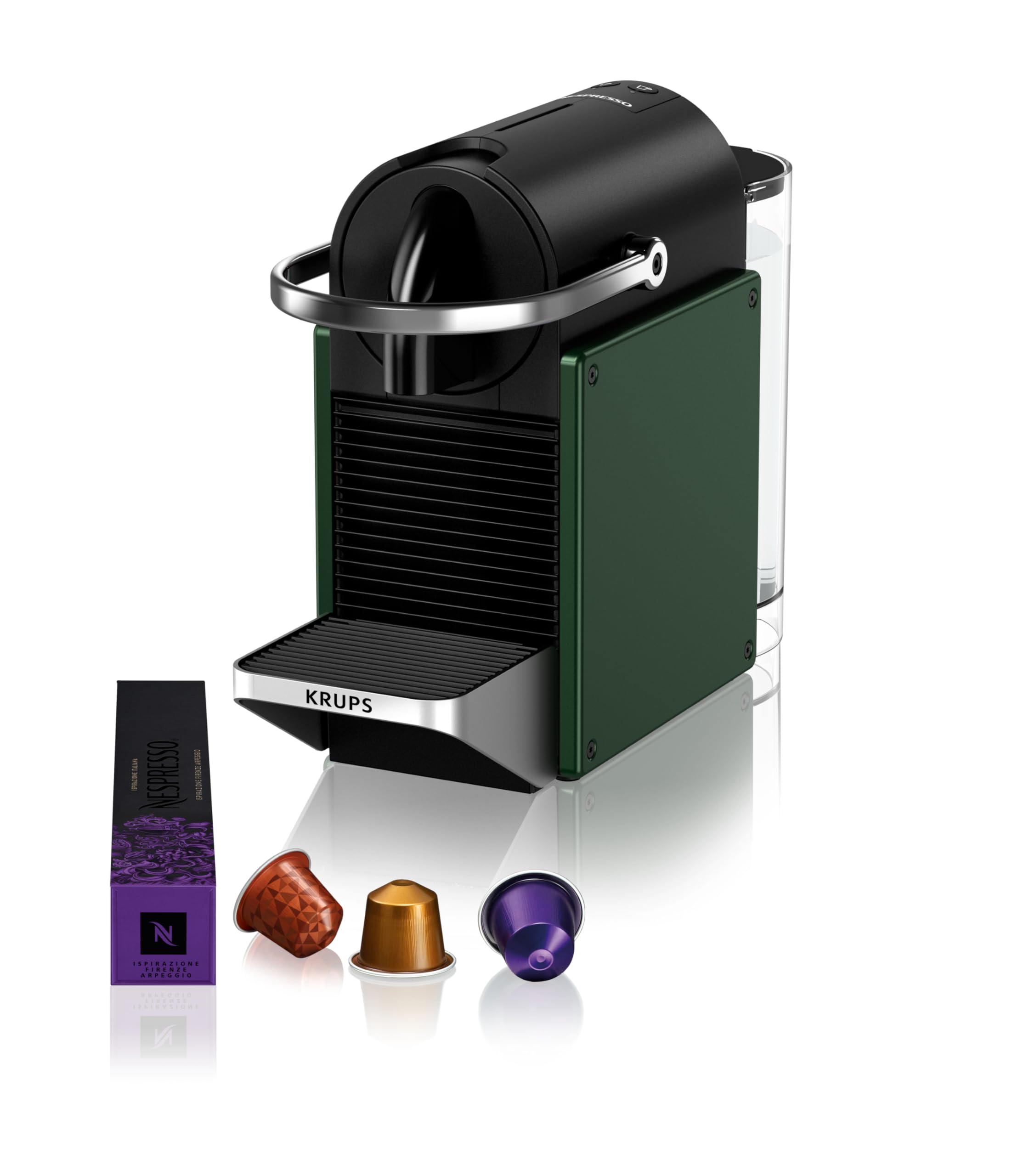 Monero Pixie – Machine à Café à Capsules, Vert Foncé - Monero